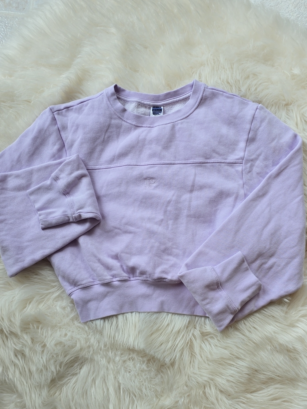 PINK Victoria's Secret Cropped Crewneck Sweatshirt SIZE XS